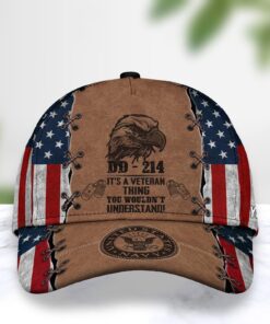 Personalized Name Us Navy US Military It's A Veteran Thing You Wouldn't Understand,  Gifts For Veteran, Military Cap QFHA140305-2