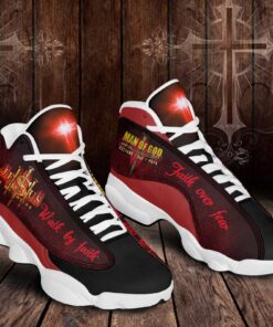 Man of God Husband Dad Papa Jesus Shoes UKAA3170502