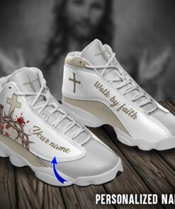 Personalized Name Jesus Shoes UKHA3100602