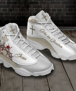 Gehe im Glauben Jesu Schuhe UKHA3140602