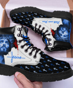 Jesus My God the the light in the darkness Jesus Boots UKYY3200602