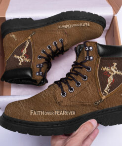 Have Faith In Jesus Boots QFUU3120609
