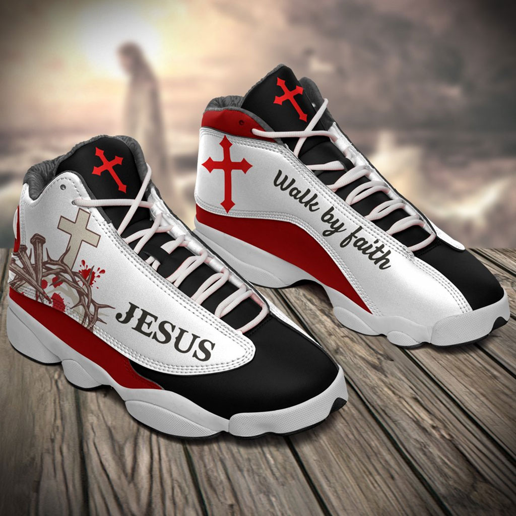 Walk By Faith Shoes, Jesus Shoes QFHA3070601