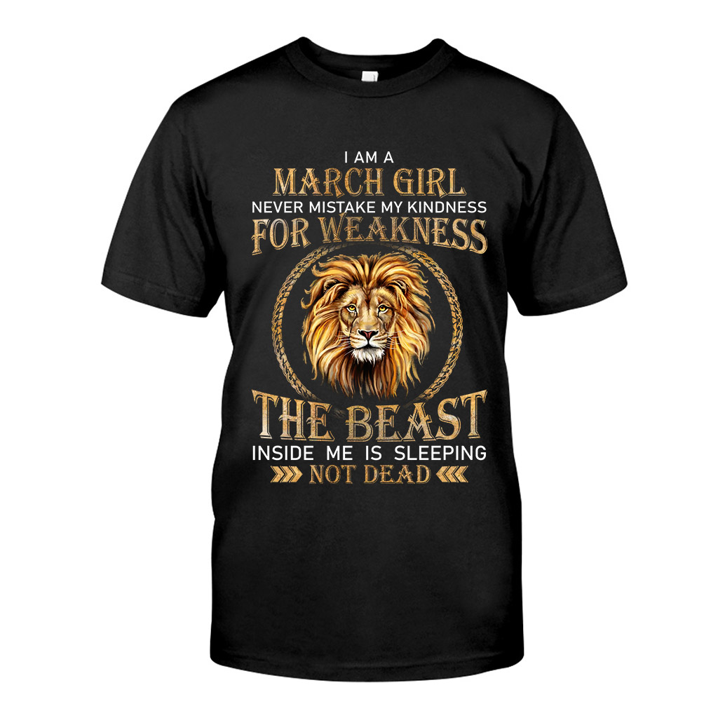 Birthday Shirt, March Girl Shirt QFHA3020615 - Rosateestore