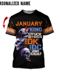 Personalized Name January Guy 3D All Over Printed Clothes QFKH270401