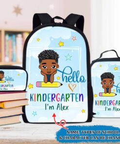Personalized School Grade And Kids Name Back To School Backpack QFHA3170703