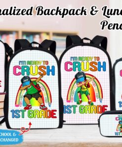 Personalized School Grade And Kids Name Back To School Backpack QFTO3200701