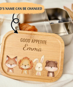 Personalized Kid's Name Lunch Box For Kids Back To School Lunch Box UKTD3200702