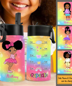 Personalized School Grade And Kids Name Back To School Water Bottle QFTD3270701