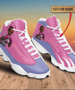 Custom Name Breast cancer Shoes UKHA3210802