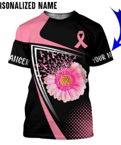 Custom Name Breast Cancer Awareness 3D All Over Printed CLothes DHLL120803
