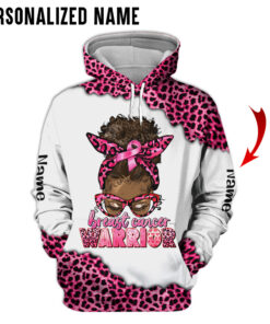 Personalized Name Breast Cancer 3D All Over Printed Clothes QFKH090802