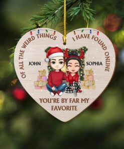 Personalized Christmas Congrats On Being My Husband Wooden Ornament, Gifts For Couples, Wife, Husband, Anniversary Gift, Christmas Gift UKYY3121002