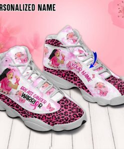 Personalized Name Breast Cancer Shoes QFHA3100301