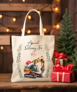 Personalized Tote Bag Christmas For Kids QFUU3031102