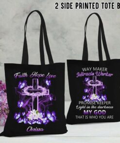 Personalized Name Jesus Take The Wheel Tote Bag HXHA3291204