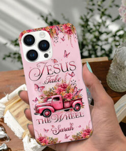 Personalized Name Jesus Take The Wheel Jesus Phone Case UKTO3221203