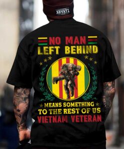 No Man Left Behind Means Something To The Rest Of Us Vietnam Veteran Shirt UKUU4310106