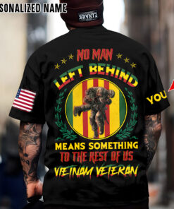Personalized Name Vietnam Veteran 3D All Over Printed Clothes QFYY4120101