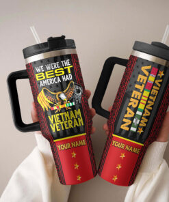 Personalized Name Vietnam Veteran 40 Oz Tumbler UKDM4150102