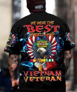 Personalized Name We Were The Best America Had Vietnam Veteran 3D All Over Printed Clothes UKUU4190101