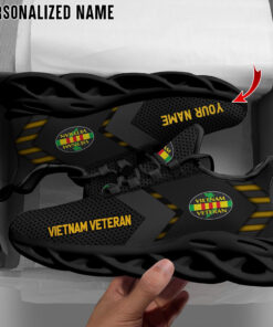 Personalized Name Vietnam Veteran Sneaker QFYY4230102