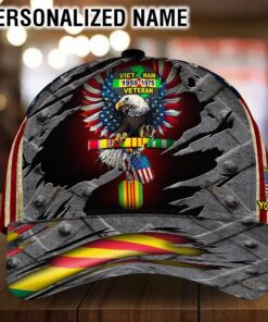 Personalized Name Vietnam Veteran Classic Cap UKDM4230102