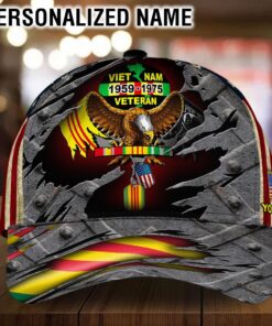 Personalized Name Vietnam Veteran Classic Cap UKDM4230103