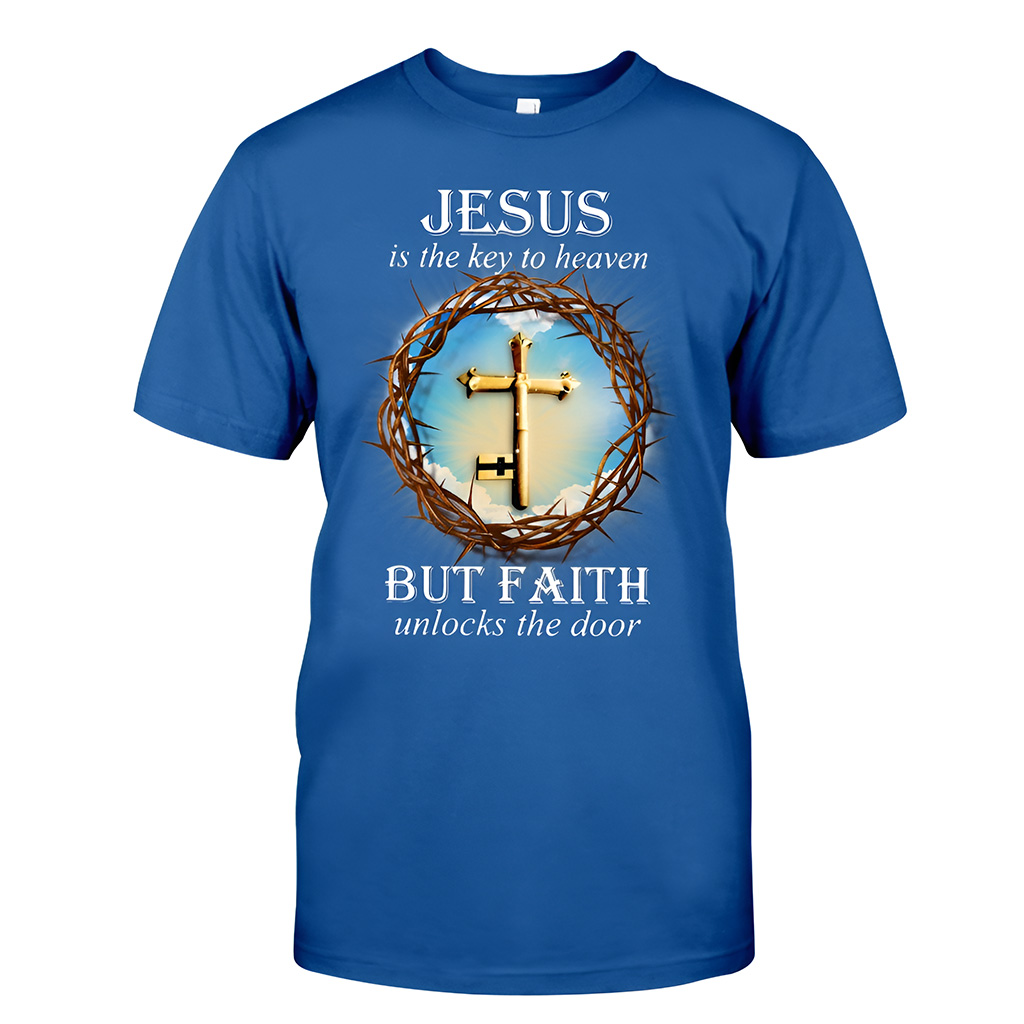 Jesus Is The Key To Heaven Shirt UKUU4300109 – Rosateestore