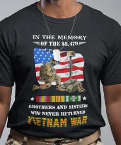 Vietnam Veteran Memory Brothers And Sisters Never Returned Shirt QFYY4310104