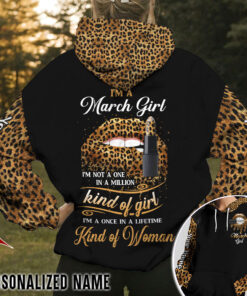 Personalized Name March Girl 3D All Over Printed Clothes UKUU4080107
