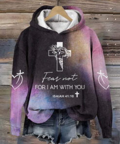 Fear Not For I Am With You Jesus 3D All Over Printed Clothes UKTO4050101