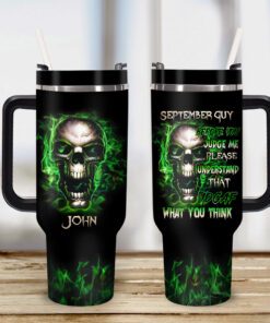 Personalized Name September Guy 40 Oz Tumbler QFYY4020121