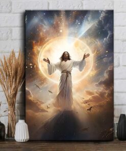 Jesus Saved My Life Wall Art Canvas UKUU4300103