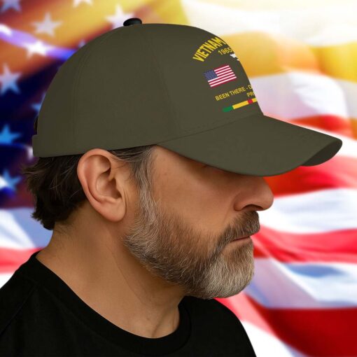 Personalized Name Been There Done That and Damn Proud Of It, Custom Vietnam Veteran Cap QFTD4120102 - Image 5