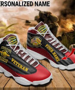 Personalized Name Vietnam veteran shoes UKUU4250103