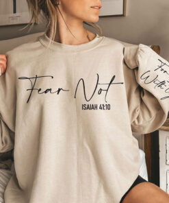 Jesus Is My Savior Sleeve Print Sweatshirt HXHA4040101