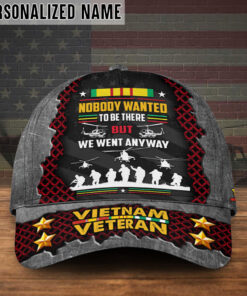 Personalized Name Vietnam Veteran Cap UKTO4100101