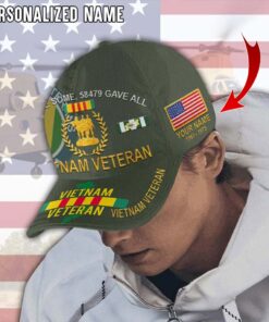 Personalized Name 3D All Over Printed All Gave Some 58479 Gave All Vietnam Veteran Cap QFTD4120103