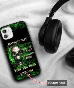 Personalized Name January Guy Phone Case QFYY4020101