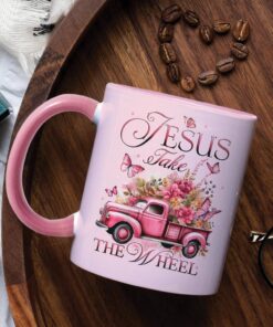 Personalized Name Jesus Take The Wheel Jesus Mug QFTD4060101