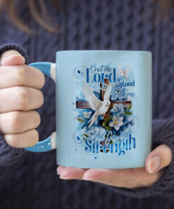 Personalized Name Lord Stood With Me Jesus Mug QFTD4060104
