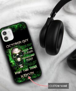 Personalized Name October Guy Phone Case QFYY4020110