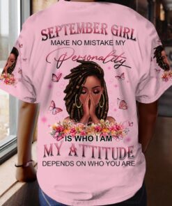 Personalized Name September Girl 3D All Over Printed Clothes QFYY4180109