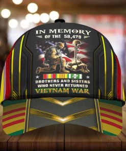 Pride Premium In Memory Vietnam War Veteran Cap QFTD4240101