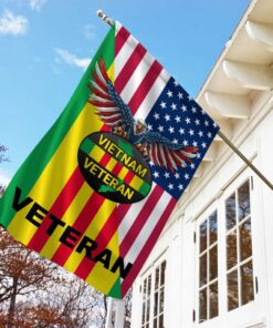 Vietnam Veteran - American Flag UKUU4310107