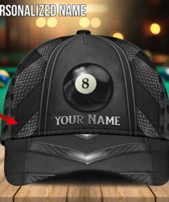 Personalized Name Gift for Billiard Players, Billiard Cap UKTO4010303