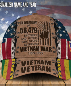 In Memory Of 58,479 Vietnam Veteran Cap UKTO4200201