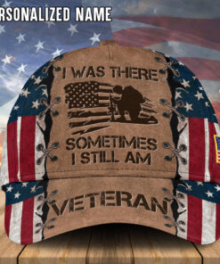 I Was There Sometimes I Still Am, Veteran Gift , Military Gift , Gifts for Grandpa, Dad Veteran Cap UKTO4210201