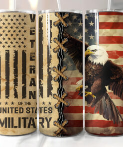 Memorial Day Veteran Military Tumbler 20oz Skinny Tumbler UKTO4230203